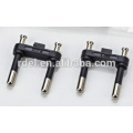 Melhor produto de venda na Europa vde plug insert european 2 pin plug insert